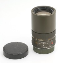 Leica Leitz Wetzlar Elmar-R 4/180 mm #2882684 Year 1978 "Safari" Green