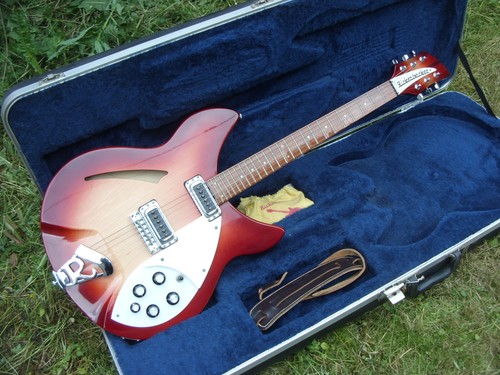 Rickenbacker 330 fireglo - fireglo, 6