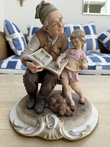 Capodimonte figurine signed - capodimonte,