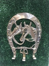 VINTAGE HORSE KEY HOOK WALL MOUNTED Christmas Gift keys jewellery dog leads