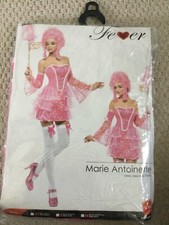 Adult fever Bridgerton marie antoinette fancy dress costume size small 8-10