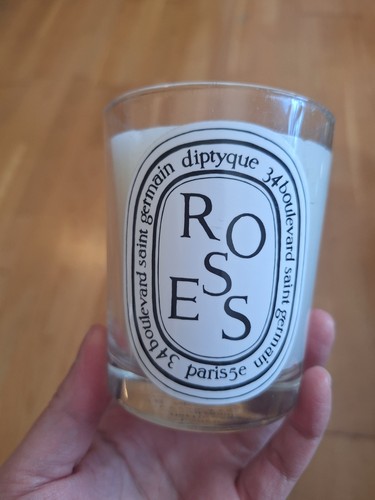 Diptyque roses scented candle - diptyque,