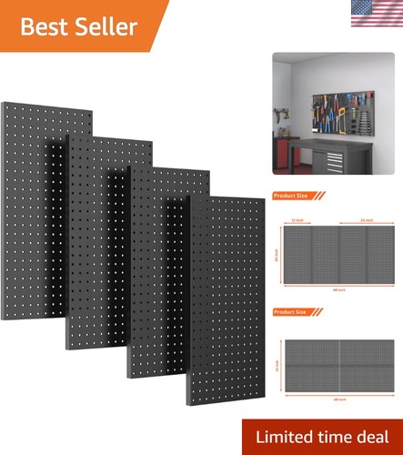 Pcs metal pegboard wall - 4,