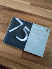 Rover 75 Owners Manual &