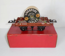 1954 Hornby O Gauge Flat Truck with Cable Drum - Boxed