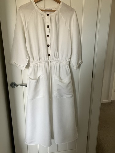 Per una size white linen - per,