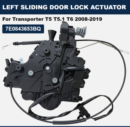 Left sliding door - door, lock
