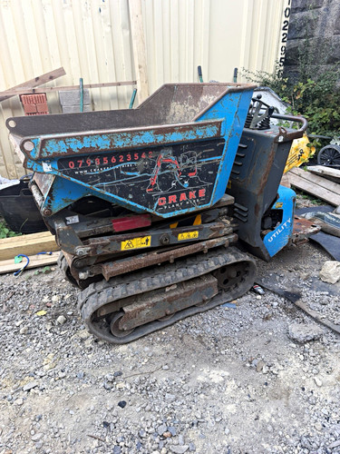 Tracked dumper power - power, barrow,