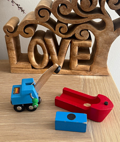 Vintage brio crane and ferry - brio,