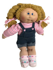 Doll CLOTHES Gift Set Dress 16"in. Cabbage Patch type*3Pcs Dungarees/Socks/Top🎁