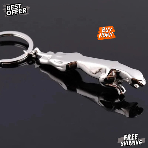 Jaguar metal key - jaguar,