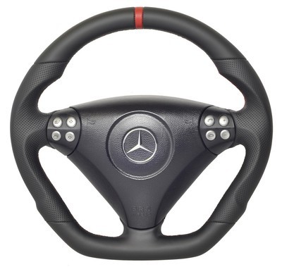 Leather steering wheel fit - steering, to