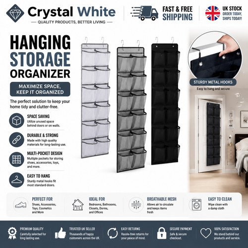 Shoe organiser over door - shoe,