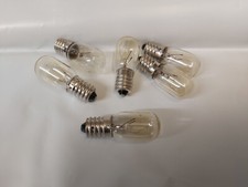 Premier RB116622, 6 x Loose Clear C7 Spare Christmas Light Bulbs, E14, 230V