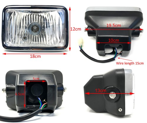 Motorbike headlight for - motorbike,