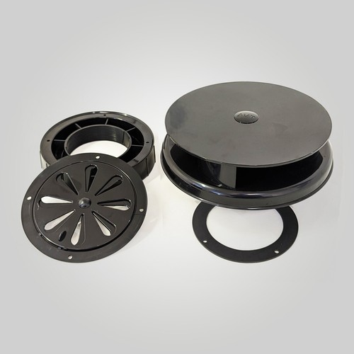 Wind driven black roof - x,