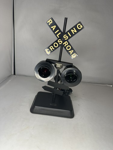 Model railroad crossing signal - model,