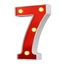 Practical Red Led 7 Number