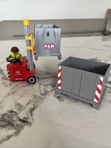 Playmobil 4476 forklift - playmobil,