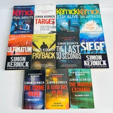 11 x Simon Kernick Thriller