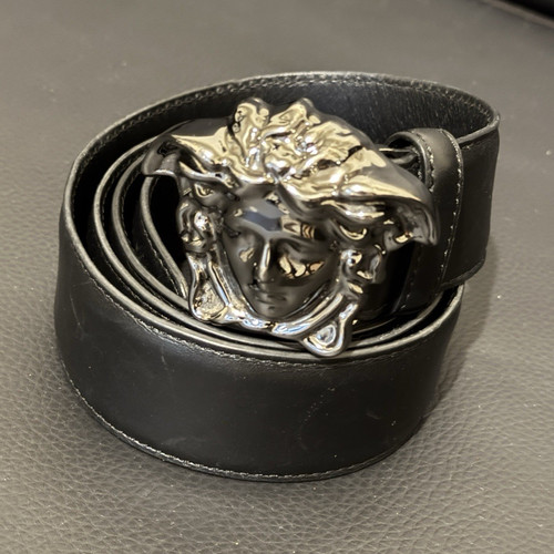 Versace men black - versace, leather