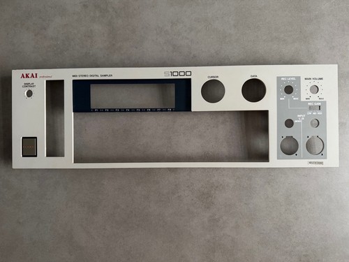 Akai s1000 front panel - akai, /