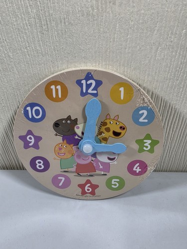 Bnwt new wooden peppa pig - bnwt,