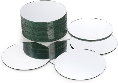 Set round mirror - 40, candle