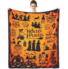 Hocus Pocus Halloween Throw