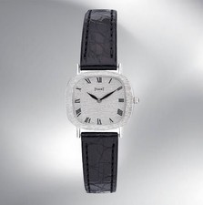 Vintage 1970s Ladies' Piaget Manual watch in 18K White Gold Ref.9451
