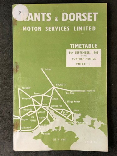 Hants dorset motor services - &,