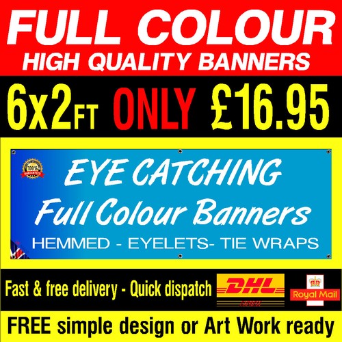 Pvc 6ft 2ft personalised - pvc,