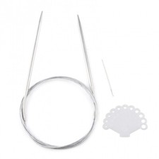 Fixed circular knitting needles  Stainless steel knitting needles  120cm