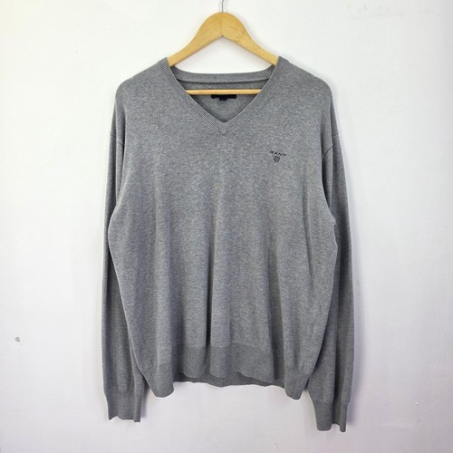 Gant jumper mens grey - jumper, xl