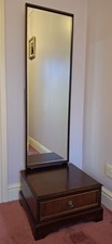 Cheval Mirror with Drawer In