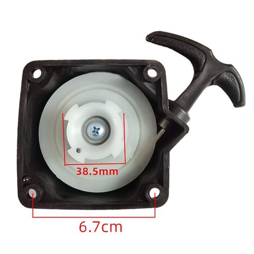 Universal black recoil starter - universal,