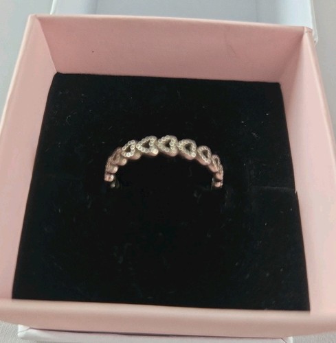 Pandora ring heart - , linked