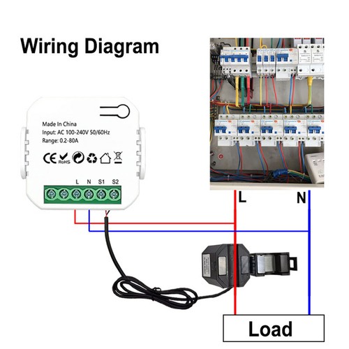 80a wifi energy - wifi, meter
