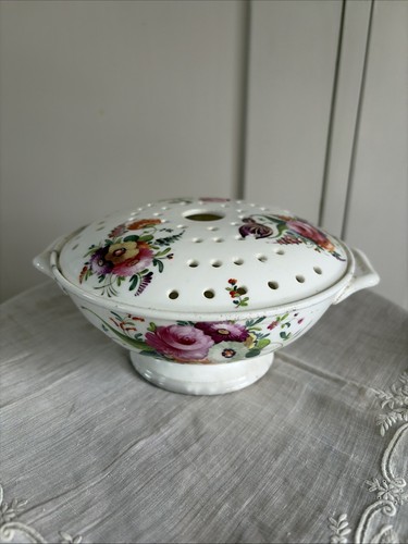 Antique nantgarw porcelain pot - antique,