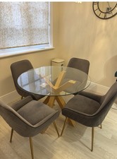 Dining Table with 4 Chairs