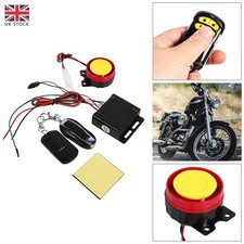 Motorcycle Motorbike 12V Security Alarm Remote Control Sensor System