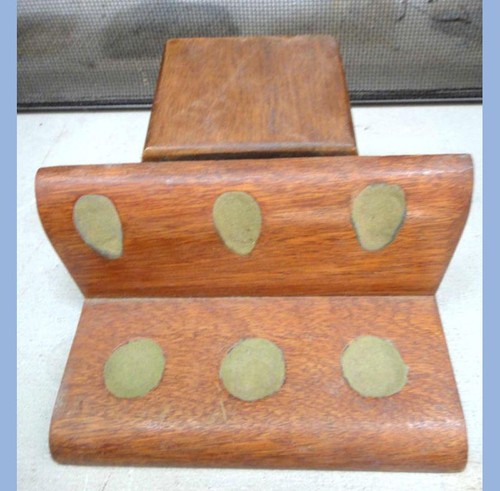 Antique wooden pipe - pipe, holder