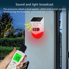 Solar Powered Outdoor Alarm