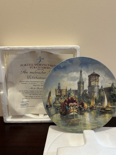Fürstenberg collector plate - fürstenberg,