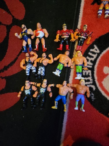 Wwe wwf figures x12 hasbro - wwe,