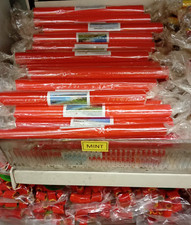 LARGE STICKS OF ROCK FULL RANGE OF FLAVOURS TO CHOOSE - TRADITIONAL COASTAL GIFT