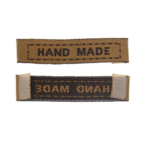 Fabric labels printed hand - fabric,
