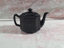 edge malkin and co antique black teapot