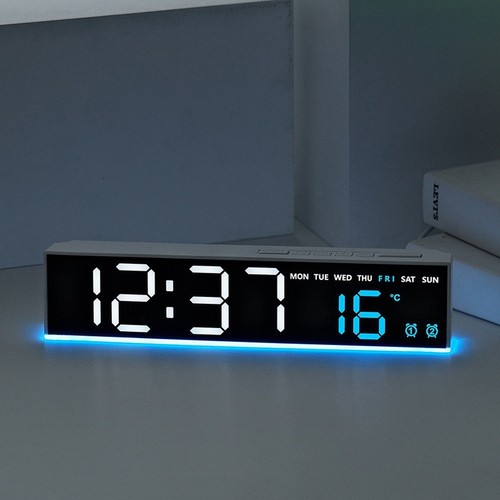 Led alarm clock with - clock,