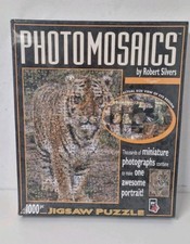 Photomosaics Tiger Jigsaw